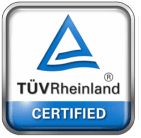 TÜV Rheinland Certified